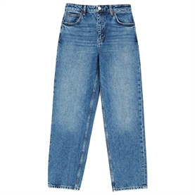 Skall Studio Allison Cropped Jeans, Slouchy Blue